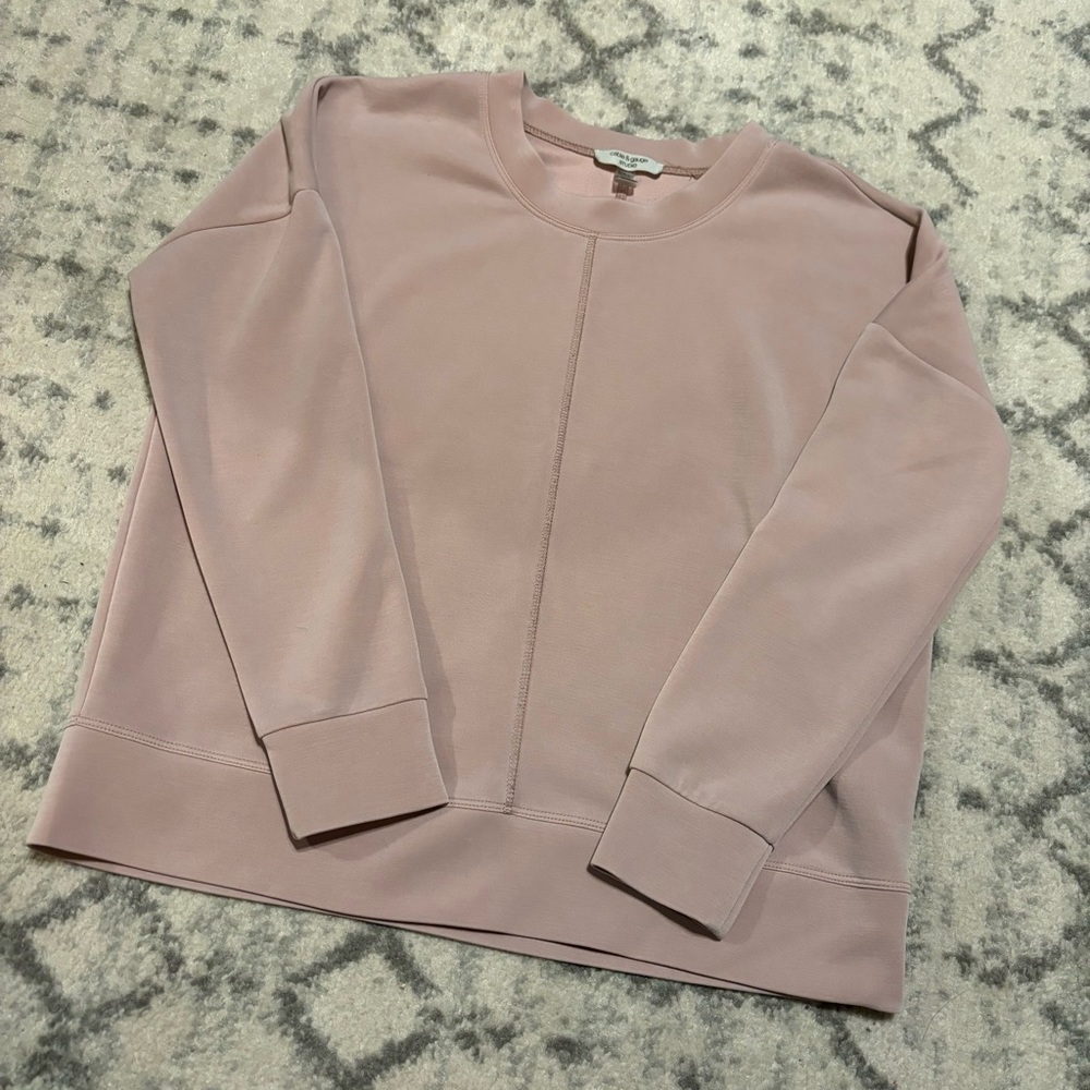 cable & gauge pink crewneck size XS